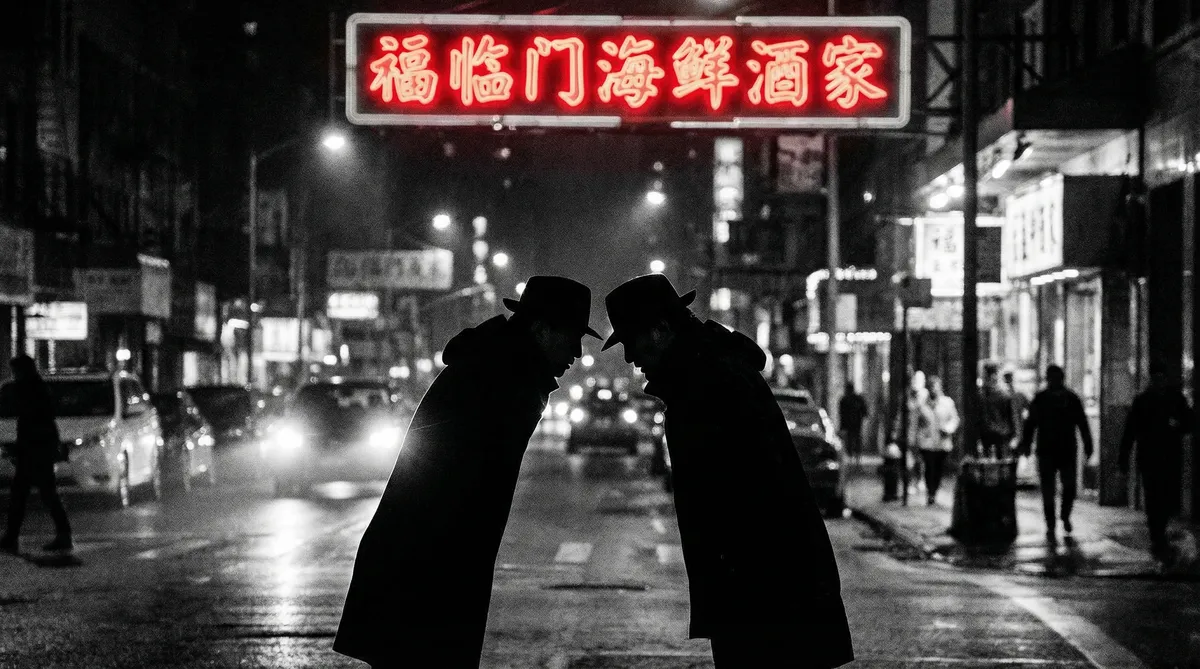 火口的两个人 头版头条：深夜密会现场